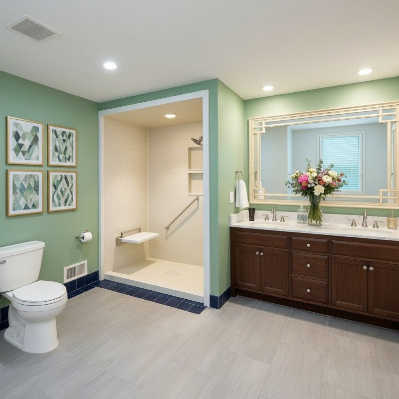 Modern Bathroom Designs In Cary